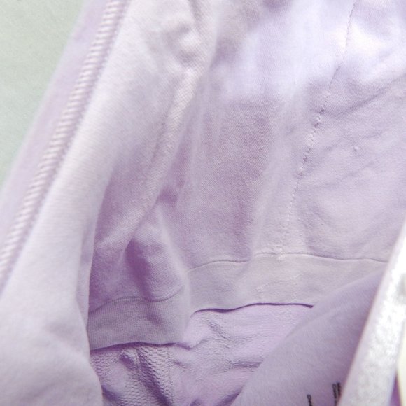 Athleta Active Tank Top Size M Purple Women's Cross Back Built In Bra - Picture 11 of 11